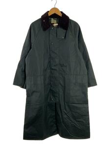 Barbour◆OVERSIZED WAX BURGHLEY/38/コットン/KHK/無地/232MWX1674