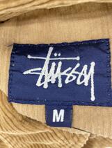 STUSSY◆ジャケット/M/コットン/CML/キャメル_画像3