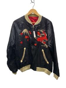 CROPPED HEADS◆SOUVENIR JACKET/スカジャン/L/レーヨン/マルチカラー