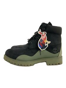 Timberland◆ウェスタンブーツ/ヘリテージ 6インチ ウォータープルーフ ブーツ/27.5cm/BLK/TB0A5UYW