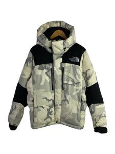 THE NORTH FACE◆ダウンジャケット/M/ナイロン/WHT/カモフラ/ND91720