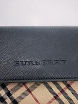 BURBERRY BLACK LABEL◆長財布/-/BLK/チェック/レディース_画像3