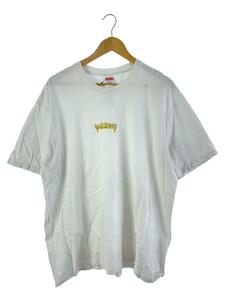 Supreme◆Tシャツ/XL/コットン/WHT