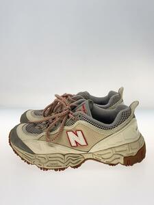 NEW BALANCE◆ML801NCX/LIGHT BEIGE/ベージュ/23.5cm/ベージュ/使用感有