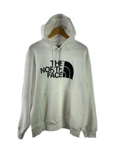 THE NORTH FACE◆パーカー/L/コットン/WHT/プリント/A7UNL