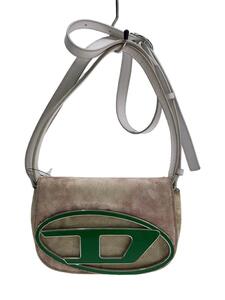 DIESEL◆状態考慮/CROSSBAGS/ショルダーバッグ/コットン/BEG/X08396