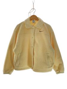 NIKE◆フリースジャケット/XL/ポリエステル/CRM/無地/FB8708-113