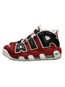 NIKE◆AIR MORE UPTEMPO 96/エアモアアップテンポ/レッド/921948-600/27cm/RED