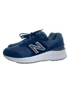 NEW BALANCE◆WW880/ネイビー/23cm/NVY/スウェード