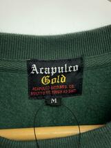 Acapulco Gold◆カレッジロゴ/リバースウィーブ/スウェット/M/コットン/GRN_画像3