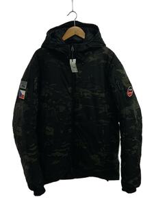 tilak◆SIBERIA MIG JACKET/ダウンジャケット/M/ナイロン/BLK