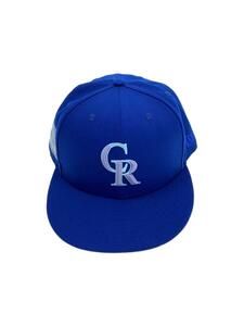 NEW ERA◆59FIFTY MLB COLORADO ROCKIES/キャップ/7 7/8/コットン/RED/メンズ