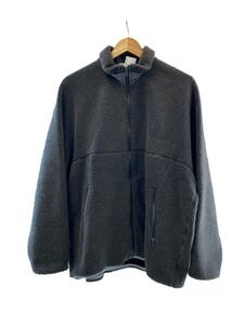 Graphpaper◆フリースジャケット/Wool Boa Zip-Up Blouson/1/ウール/グレー/GU203-70166