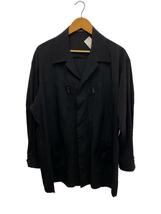 yohji yamamoto POUR HOMME◆ブルゾン/1/ポリエステル/BLK/HZ-Y04-500_画像1