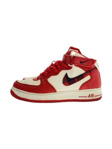 NIKE◆AIR FORCE 1 MID 07 LX/28cm/RED/DV0792-101