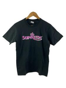 Supreme◆23SS Crown Tee/Tシャツ/S/コットン/BLK