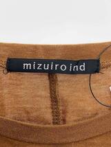 mizuiro ind◆半袖ワンピース/-/コットン/BRW_画像3