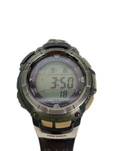 CASIO◆PROTREK/WAVE CEPTOR/腕時計/デジタル/ブラック/PRW-1000LJ