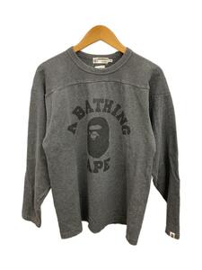 A BATHING APE◆スウェット/M/コットン/GRY