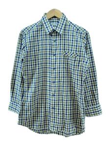 Aquascutum◆長袖シャツ/-/コットン/CML/チェック