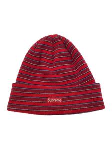 Supreme◆SMALL BOX LOGO/ニットキャップ/-/アクリル/RED/メンズ