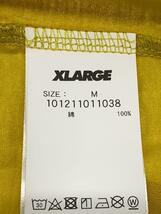 X-LARGE◆21SS/Tシャツ/M/コットン/イエロー/101211011038_画像4