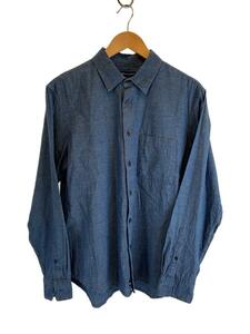 LEVI’S MADE&CRAFTED◆長袖シャツ/M/コットン/IDG/無地/21256-0013