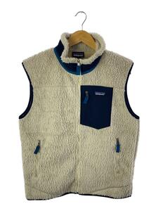 patagonia◆23AW/ClassicRetro-X/ボアフリースベスト/L/ポリエステル/BEG/無地/23048FA23