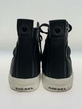 DIESEL◆ハイカットスニーカー/25.5cm/BLK/レザー/Y01874_画像6