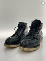 RED WING◆レースアップブーツ/28cm/BLK/8179_画像2