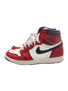 NIKE◆AIR JORDAN 1 RETRO HIGH OG DEFIANT/エアジョーダンハイ/パープル/26.5cm