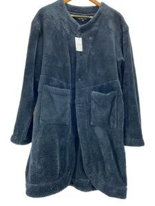 Engineered Garments◆Knit Long Cardigan-Poly Shaggy Fleece/コート/M/アクリル/BLK/FG-109