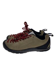 KEEN◆ローカットスニーカー/24.5cm/ブラウン/1004347/グリップソール/レザーアッパー/JASPER