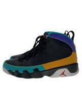 NIKE◆AIR JORDAN 9 RETRO/エアジョーダンレトロ/ブラック/302370-065/27cm/BLK_画像1