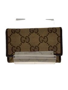 GUCCI* key case /CML/ total pattern / men's /120965/GG canvas 