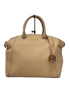 MICHAEL KORS◆ショルダーバッグ/レザー/BEG/無地/35S8GRLS3L/2way