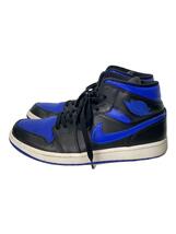 NIKE◆AIR JORDAN 1 MID/エアジョーダン 1 ミッド/ブラック/554724-068/27cm/BLK/_画像1