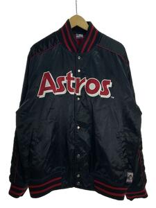 Astros/スタジャン/XL/ナイロン/BLK