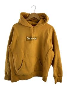 Supreme◆21AW/BOX LOGO HOODED SEATSHIRT/パーカー/M/コットン/CML/シミ汚れ有