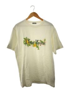 Dior HOMME◆Tシャツ/L/コットン/WHT/393J696I0849