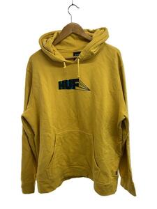 HUF◆SPECTRUM HOODIE/パーカー/XL/コットン/YLW