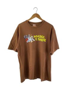 Supreme◆Knowledge TEE/XL/コットン/BRW