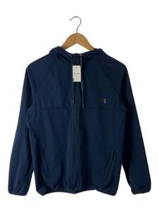 THE NORTH FACE◆AERO FULLZIP HOODIE_エアロフルジップフーディー/M/ポリエステル/NVY/無地