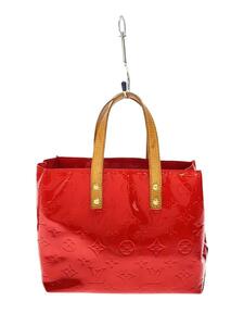 LOUIS VUITTON◆リードPM_モノグラム・ヴェルニ_RED/エナメル/RED/総柄