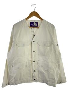 THE NORTH FACE PURPLE LABEL◆Mountain Wind Cardigan/L/コットン/WHT/NP2205N