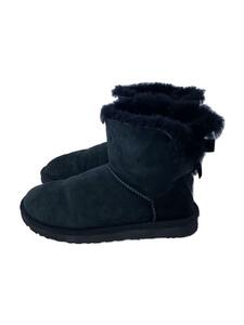 UGG australia◆ムートンブーツ/23cm/BLK/レザー/1005062