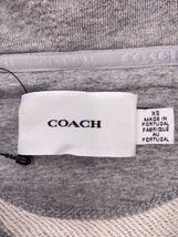 COACH◆パーカー/-/コットン/GRY_画像3