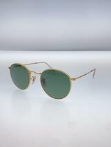 Ray-Ban◆サングラス/-/GLD/BLK/メンズ/RB3447_画像2