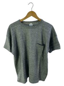 Taiga Takahashi/Tシャツ/40/コットン/GRY/LOT 601