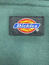 DICKIES◆ムラサキスポーツ別注/ダブルニーシェフパンツ/ボトム/S/コットン/GRN/14764500_画像3